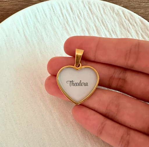 Callie+ Love Pendant (With personalized name) - image 1