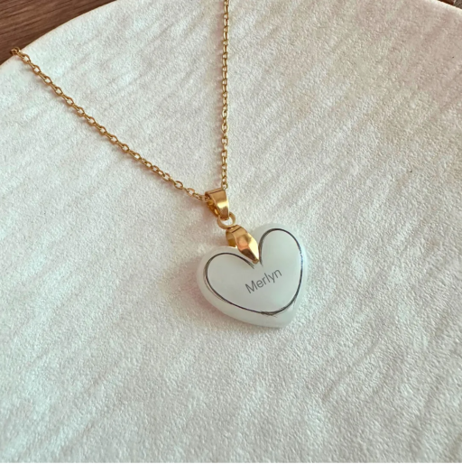 Callie Love Breast Milk Pendant (Name + Hair Curl) - image 2