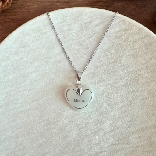 Callie Love Breast Milk Pendant (Name + Hair Curl) - image 3