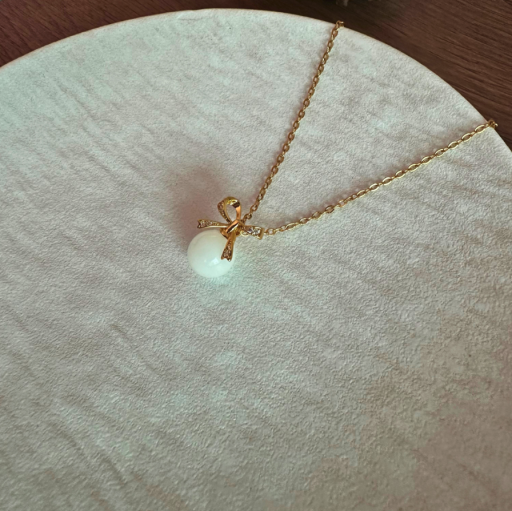 Celestial Ribbon Breast Milk Keepsake Pendant - image 3