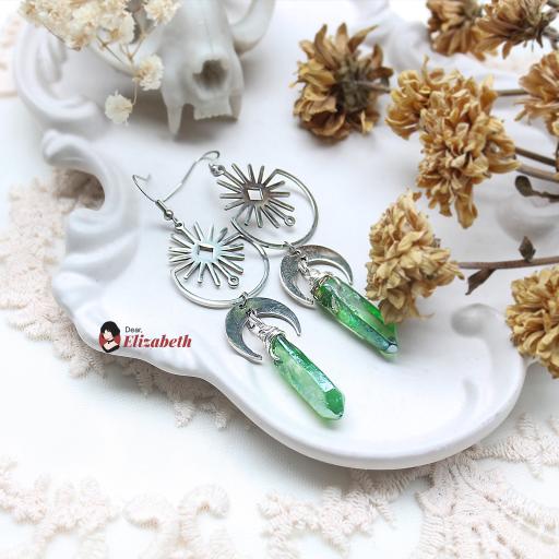 Charelle Astral Quartz Crystal Earring - image 4