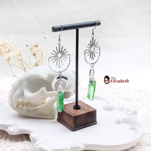 Charelle Astral Quartz Crystal Earring - image 2