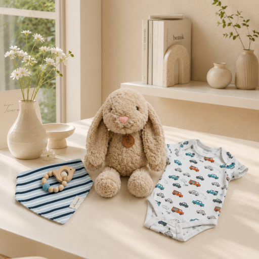 Angeliz Flopsy's Bunny Bundle Adorable 4pcs Gift Set Boy - image 2