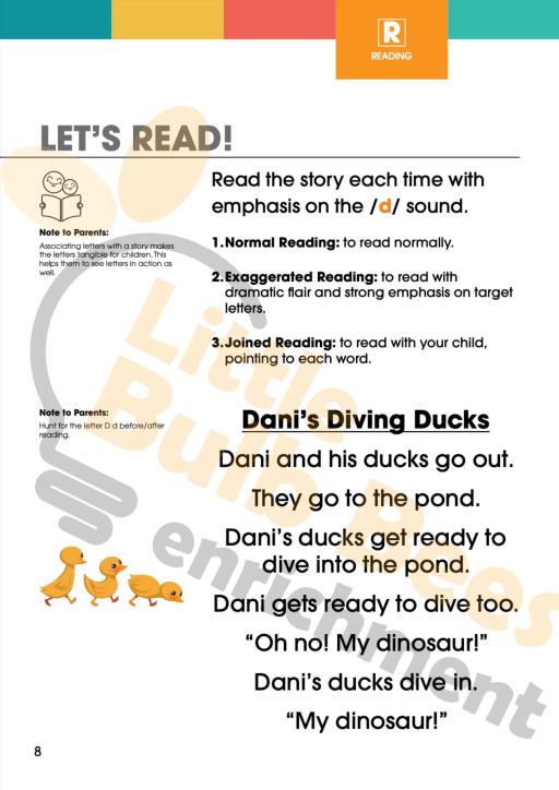 L.E.A.R.N Letter D Activity Book (Printable) - image 5