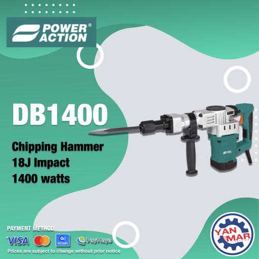 Power Action DB1400 Chipping Hammer - image 1