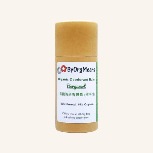 ByOrgMeans Organic Deodorant Balm 60g (Bergamot) - image 1