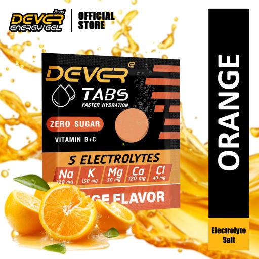 DEVER Electrolyte Salt Effervescent Tablet - Mix Berry & Orange Flavour (Bundle) - image 2
