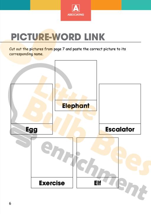 L.E.A.R.N Letter E Activity Book (Printable) - image 4