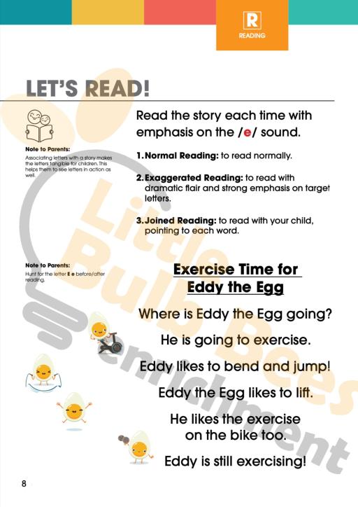 L.E.A.R.N Letter E Activity Book (Printable) - image 5