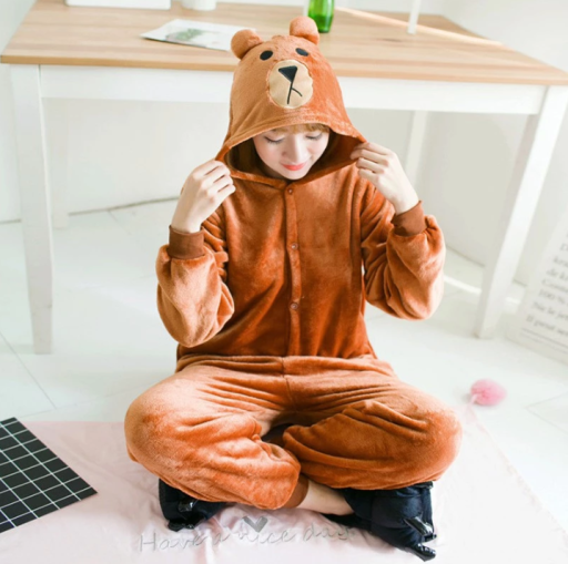 Costume Animal Kids Fleece Bear (100 - 140) - image 1