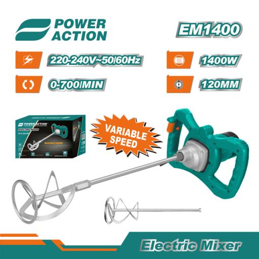 Power Action EM1400 Electric mixer - image 2