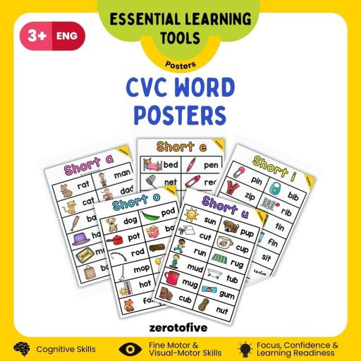 CVC Word Posters - image 1