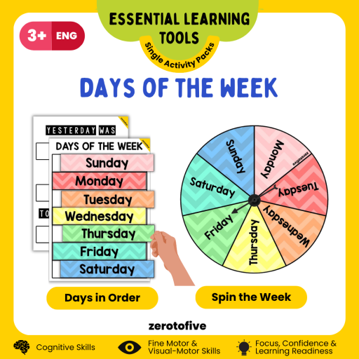 Days of the Week Activity Set - image 1