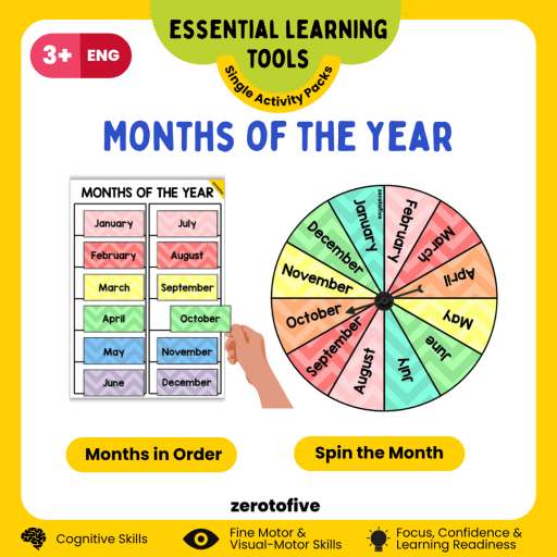 Months of the Year Activity Set - image 1