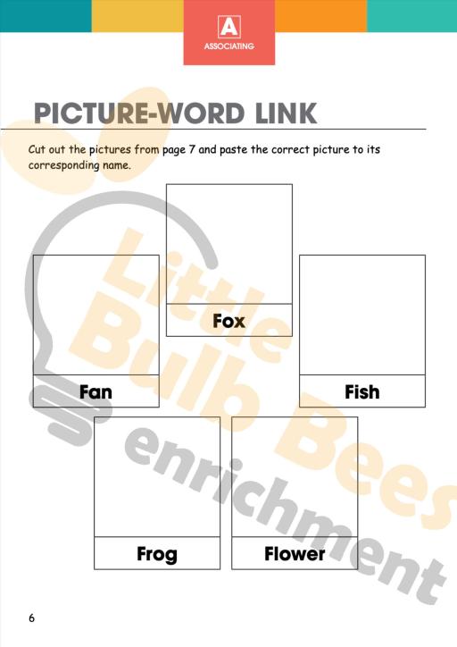 L.E.A.R.N Letter F Activity Book (Printable) - image 4