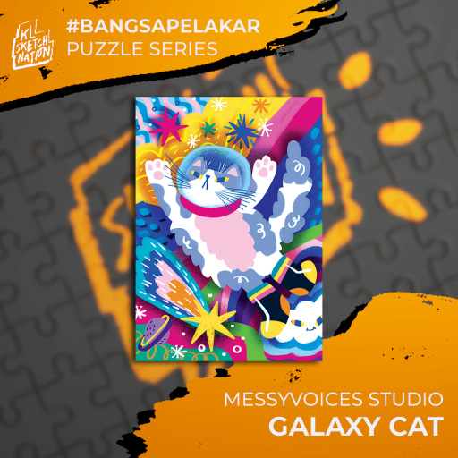 [PUZZLE] Galaxy Cat - Messyvoices Studio - image 1