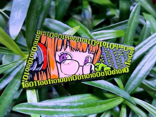 Oracle Eyes Enamel Pin - image 1