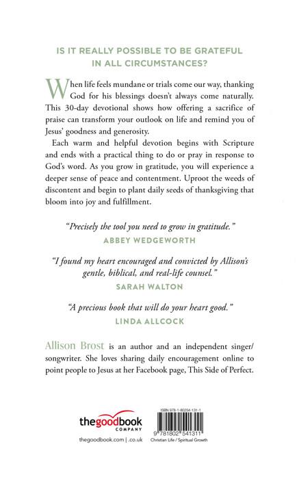 Grateful: 30 Days of Growing in Thankfulness - image 2