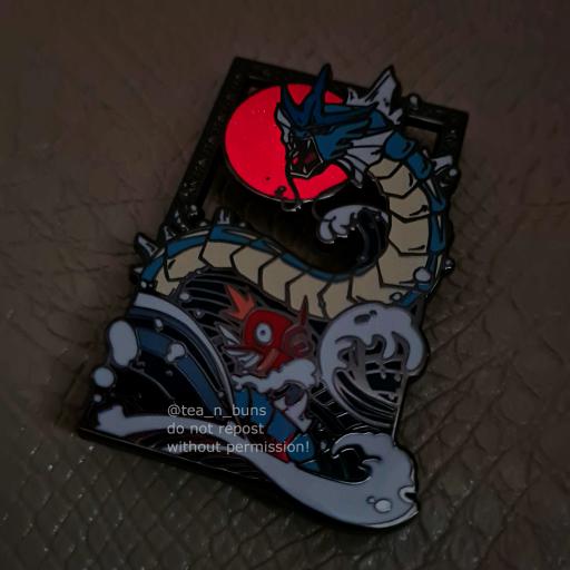 Rage Dragon Enamel Pin - image 2