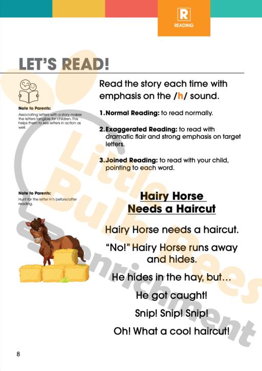 L.E.A.R.N Letter H Activity Book (Printable) - image 5