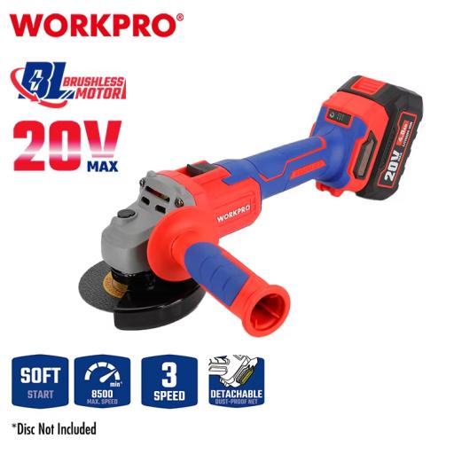 Workpro WP392001 Brushless Grinder Kit - image 2