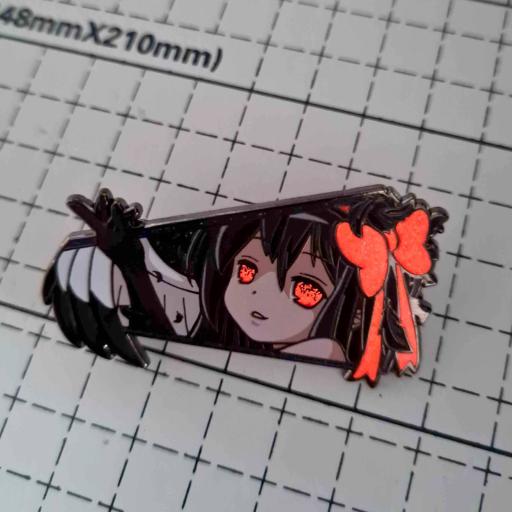 Eyes of Despair Enamel Pin - image 2