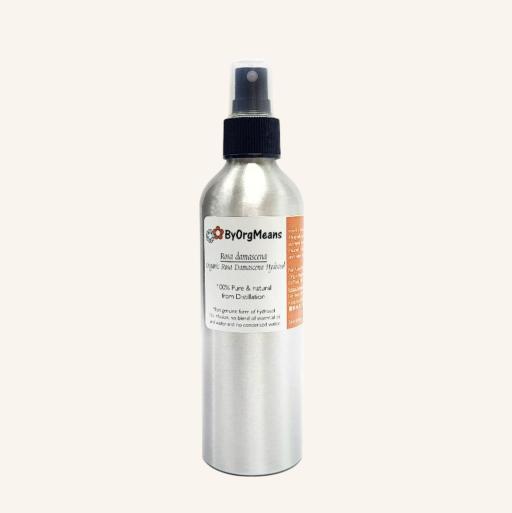 ByOrgMeans Organic Rosa Damascena Hydrosol 200ml - image 1