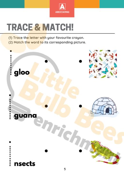L.E.A.R.N Letter I Activity Book (Printable) - image 4