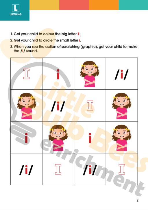 L.E.A.R.N Letter I Activity Book (Printable) - image 2