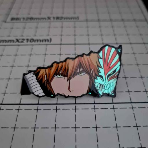 Hollow Eyes Enamel Pin - image 2