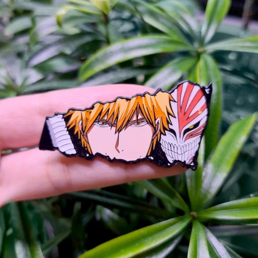 Hollow Eyes Enamel Pin - image 1