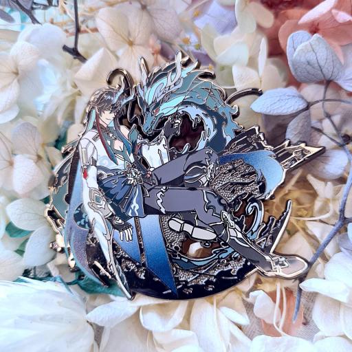 Imbibitor Lunae Enamel Pin - image 2