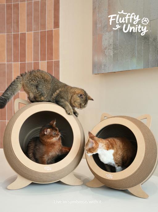 Fluffy Unity Zero-Gravity Pet Cave Bed (Mini) - image 3