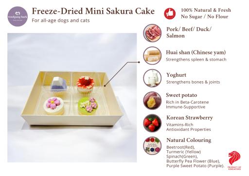 Freeze Dried Mini Sakura Cake Set - image 2