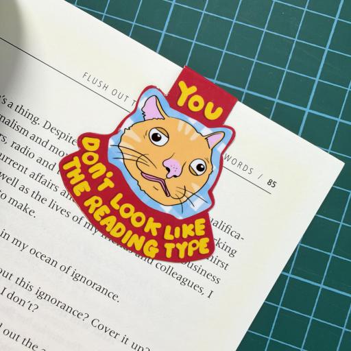 You Don’t Look Like The Reading Type 📕 Bükmark - image 1