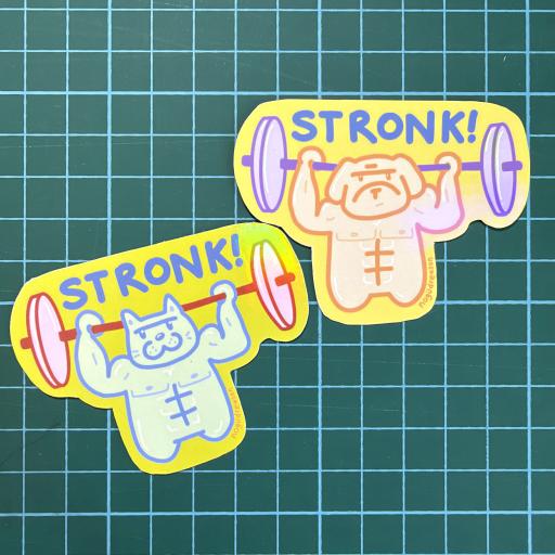 Stronk Catto 😺 Sticker - image 2