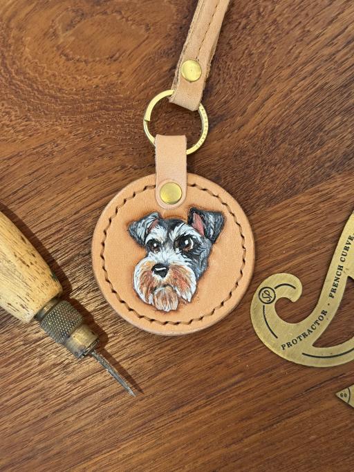 Custom Pawtrait keychains - image 1
