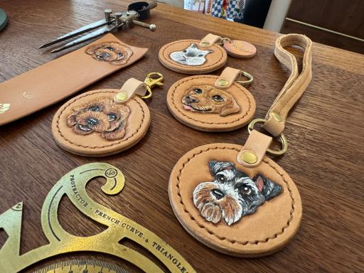 Custom Pawtrait keychains - image 2