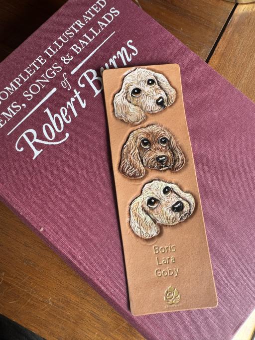 Custom Pawtrait bookmark - image 1
