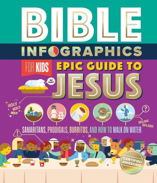 Bible Infographics for Kids Epic Guide to Jesus: Samaritans, Prodigals, Burritos, and How to Walk on Water - image 1
