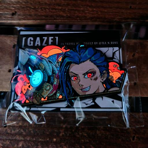 Mania Eyes Enamel Pin - image 2