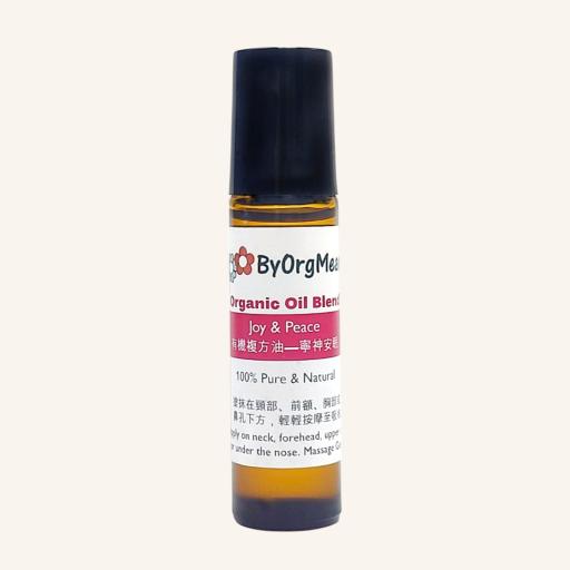 ByOrgMeans Organic Oil Blend - Joy & Peace 10ml Roll-On - image 1