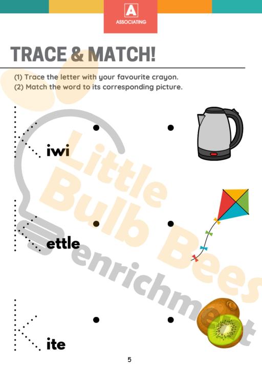 L.E.A.R.N Letter K Activity Book (Printable) - image 4