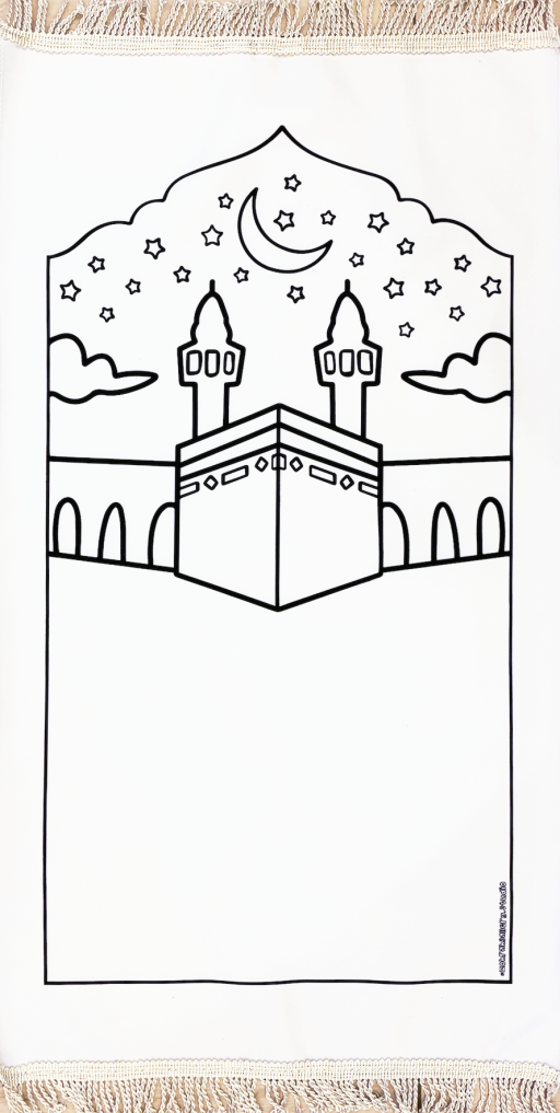 BUNDLE SET: Sajada Colouring Mat (Any 3 designs with 3 markers set) - image 5