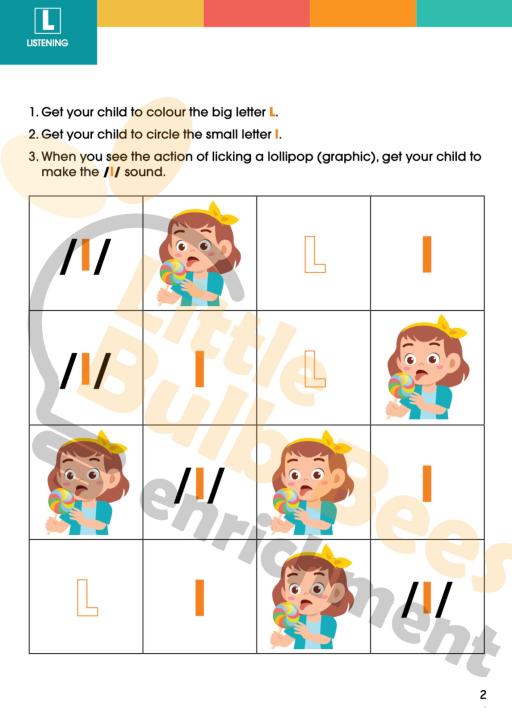L.E.A.R.N Letter L Activity Book (Printable) - image 2