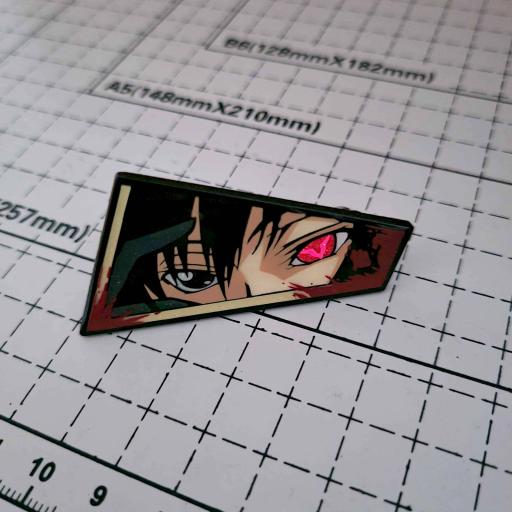 Rebellion Eyes Enamel Pin - image 2