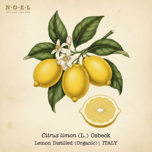 Lemon, Distilled Essential Oil (Organic) ITALY - image 1