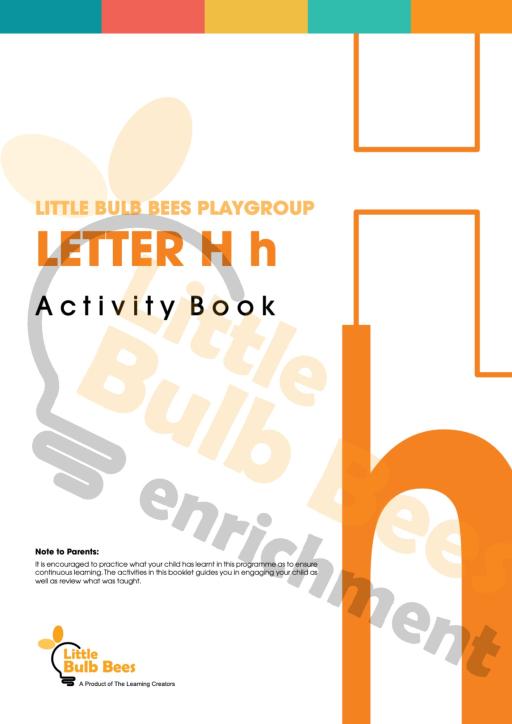 L.E.A.R.N Letter H Activity Book (Printable) - image 1