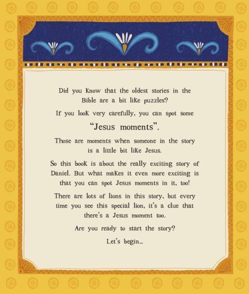 Jesus and the Lions' Den Storybook - image 4