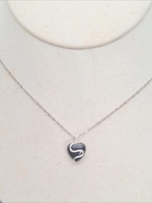 Little Jasper Heart Pendant - image 7